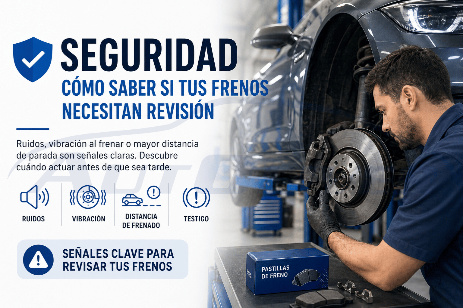 Cómo saber si tus frenos necesitan revisión